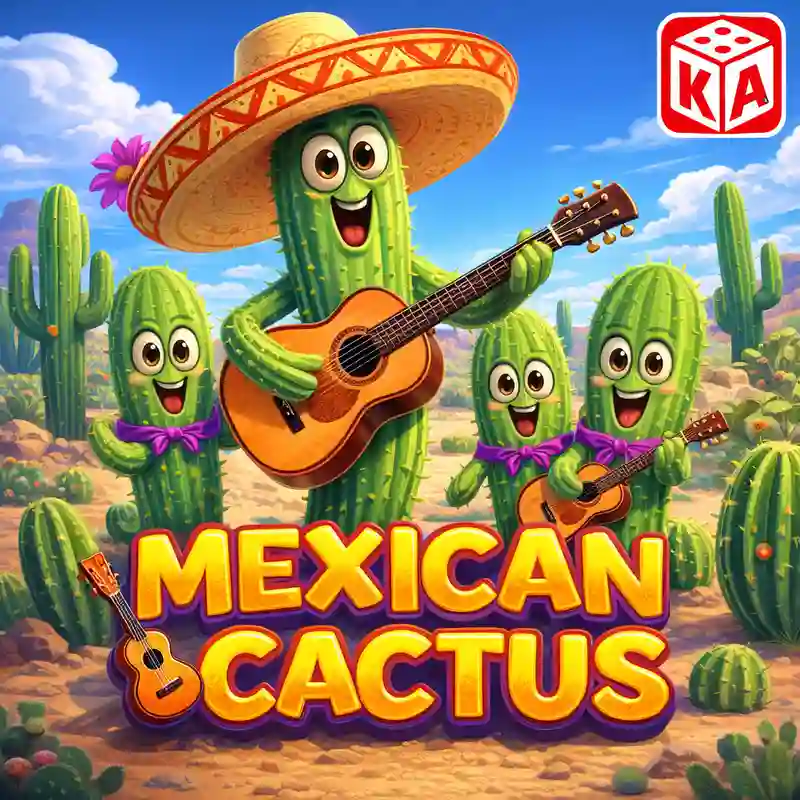 Mexican Cactus slot game banner